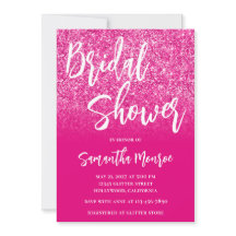 Möhippa för övertoning i shock rosa Glitter