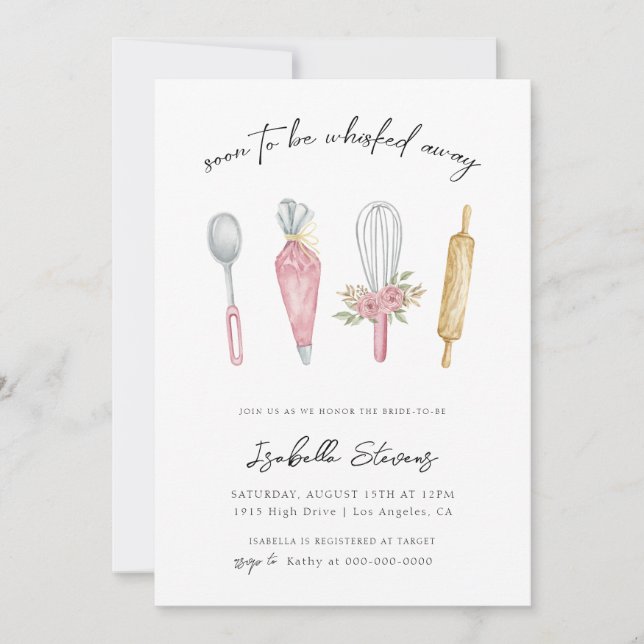 Möhippa för påfyllning av pipa inbjudningar (Framsida)