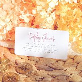 Möhippa för Petals- och Prosecco-Blommigt Tilläggskort