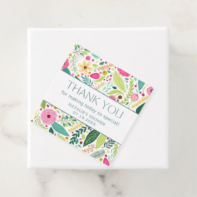 Möhippa för Petals och Proseccos Blommigt Gåvor Etiketter (På plats)