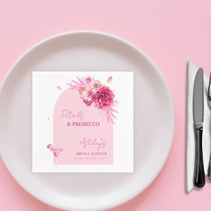Möhippa för Petals och Proseccos Shock rosa Blommi Pappersservett