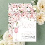 Möhippa för Petals & Prosecco Modern Rosa Blommigt Inbjudningar<br><div class="desc">Fira i stil med vår "Petals and Prosecco" Modern Rosa Blommigt Inbjudningskort för möhippan. Den här eleganten är utformad med mjuk dammig rosa ro med sage grönt löv, ett glas rosa åklagare och modern typografi, med varm och rustik charm. Perfekt för ett modernt men tidlöst firande, denna inbjudan anger tonen...</div>