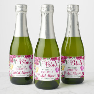 Möhippa för Petals & Prosecco Shock rosa Blommigt