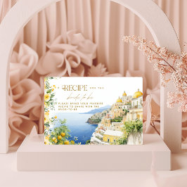 Möhippa för Positano Recipe för Italien i Medelhav Tilläggskort