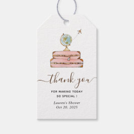 Möhippa för resväskor Tack Presentetikett