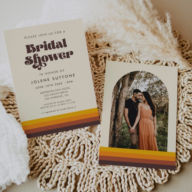 Möhippa för Retro-Vintage på 60 sekunder Inbjudningar (Skapare uppladdad)