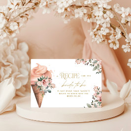 Möhippa för Rosa av iskräm, recept Tilläggskort