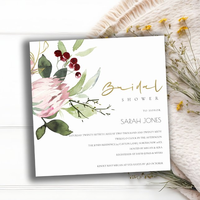 MÖHIPPA FÖR  ROSA BURGUNDY PEONY BLOMMIGT INBJUDNINGAR (Skapare uppladdad)