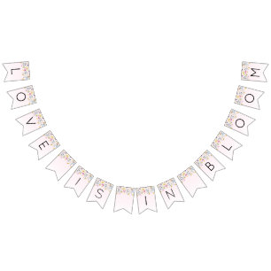 Möhippa för  Rosa i elegant Vimplar