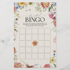 Möhippa för tryckta blommor, Bingo-spel