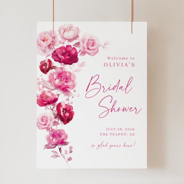 Möhippa för välkomstsignatur för Blommigt för mage Poster (Skapare uppladdad)