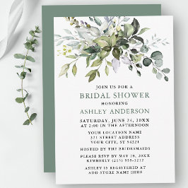 Möhippa för vattenfärgsGreenery Sage-Grönt Inbjudningar