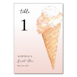 Möhippa för vattenfärgsiskräm bordsnummer