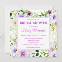 Möhippa för vattenfärgsLila Magic Flowers