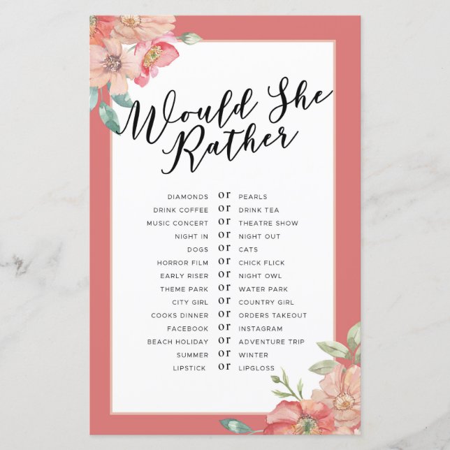 Möhippa Gamar skulle hon hellre spela Blommigt (Framsida)