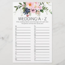 Möhippa Game A till Z-kort