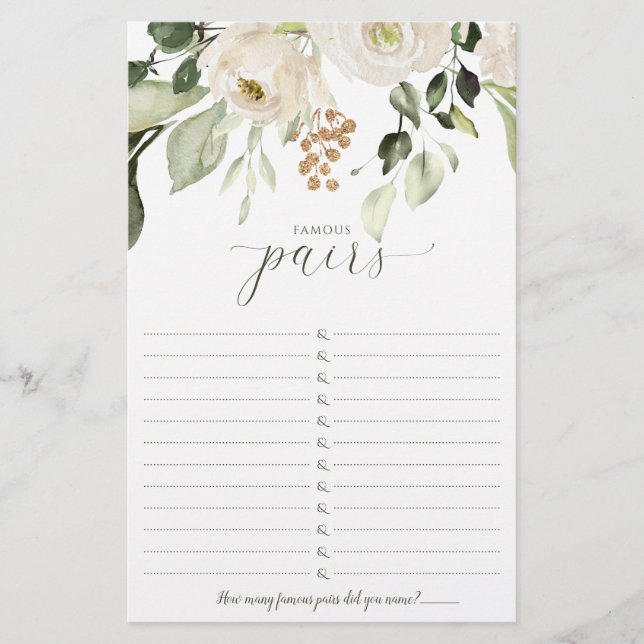 Möhippa Game Berömd Par - Berömd par I (Framsida)