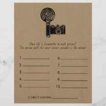 Möhippa Game gissar Bröllop i åldern