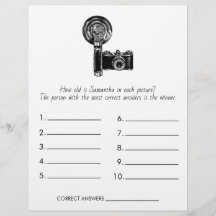 Möhippa Game gissar Bröllop i åldern