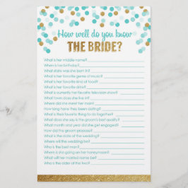 Möhippa Game Hur bra känner du bruden?