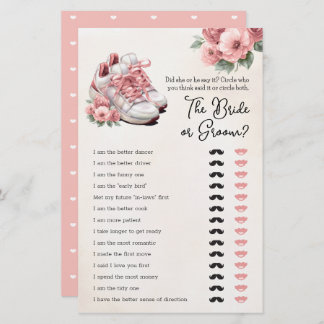 Möhippa Game sa att hon sa Blommigt Sneaker