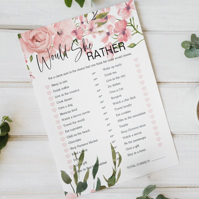 Möhippa Game skulle hon hellre än Rosa ros (Skapare uppladdad)