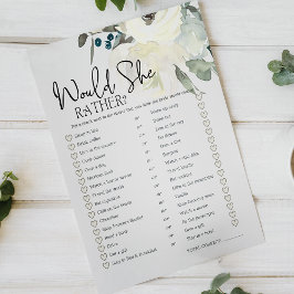 Möhippa Game, skulle hon vara en ivorianskvit