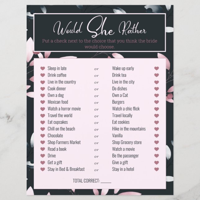 Möhippa Game skulle vara Rosa Navy (Framsida)