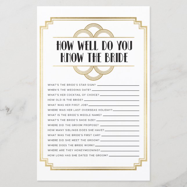 Möhippa Games hur bra vet du om Art Deco? (Framsida)