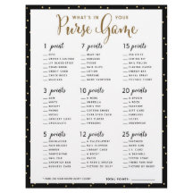 Möhippa Games | What's in your Purse Game