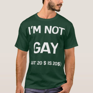 möhippa gay rolig fest present pengar t shirt