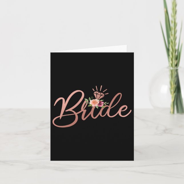 Möhippa Gif för Bride Möhippa- för Bachelorette Pa Kort (Framsida)