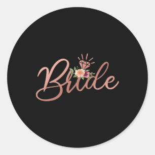 Möhippa Gif för Bride Möhippa- för Bachelorette Pa Runt Klistermärke