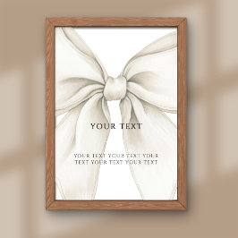 Möhippa Gifter sig valfri Bord-signatur Fototryck