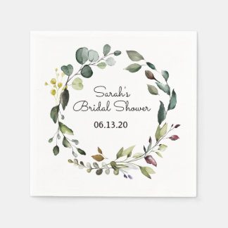 Möhippa Grönt Vin Napkin Utandning av andning Pappersservett