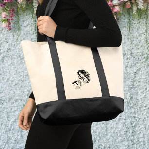 Möhippa Hair Stylist Stor tote Bag Tygkasse