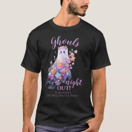 Möhippa Halloween-spökenas natt ute T Shirt