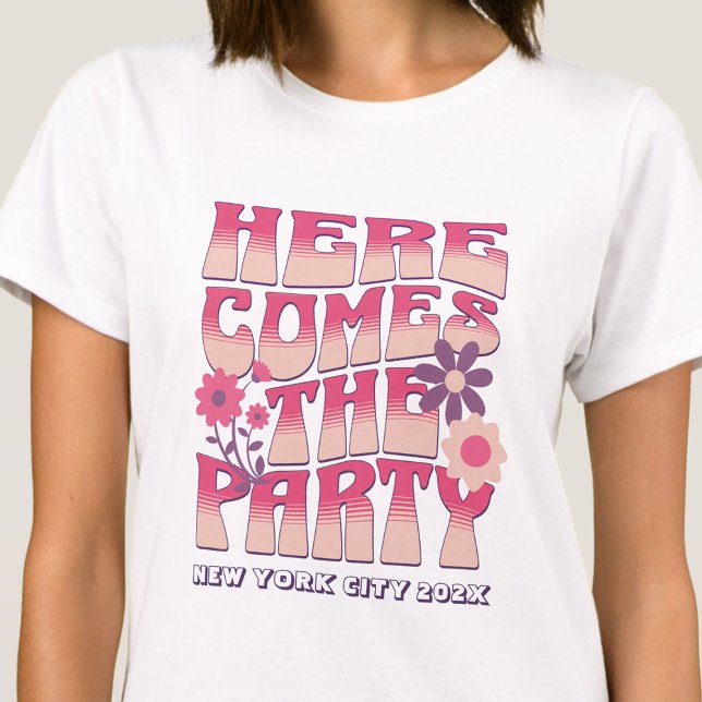 Möhippa Här Kommer Festen Groovy T Shirt (Skapare uppladdad)