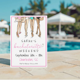 Möhippa Helg Weekend Itinerary Bikinis Ring Inbjudningar