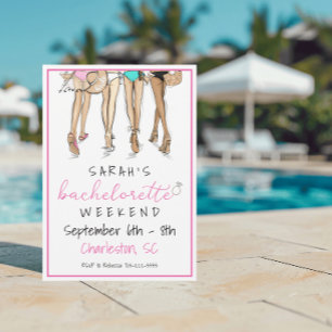Möhippa Helg Weekend Itinerary Bikinis Ring Inbjudningar