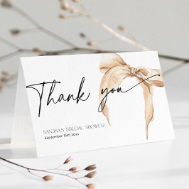 Möhippa Hon är gifter sig neutralt beige Tack Kort