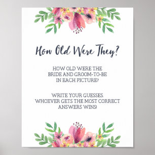 Möhippa hur gamla de var med att spela poster