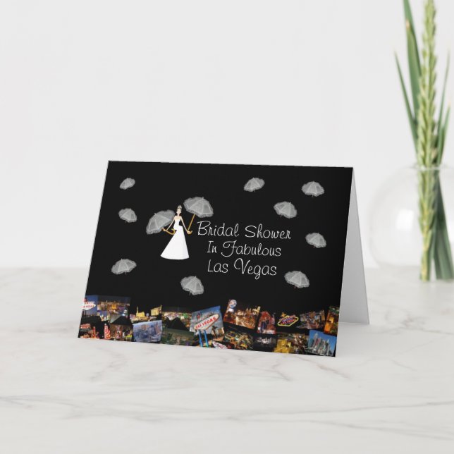 Möhippa i sagolika Las Vegas med att flyta Inbjudan (Framsida)