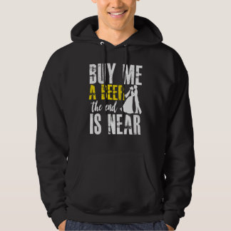 Möhippa Köp En Öl Åt Mig Slutet Är Nära Brudgum Hoodie