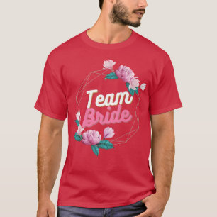 Möhippa Lag Brud blomma 18 T Shirt