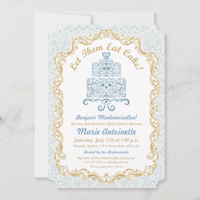 Möhippa låta dem äta kakinbjudan inbjudningar (Framsida)