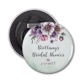 Möhippa Lavendel & Grön Blommig Flasköppnare