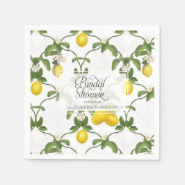 Möhippa Lemon Espalier Trellis Citrus Blommigt Pappersservett