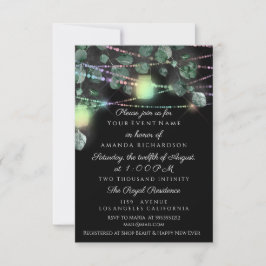 Möhippa Light Burk Black Rosa Inbjudningar