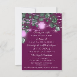 Möhippa Light Burk Marsala Rosa Mint Inbjudningar